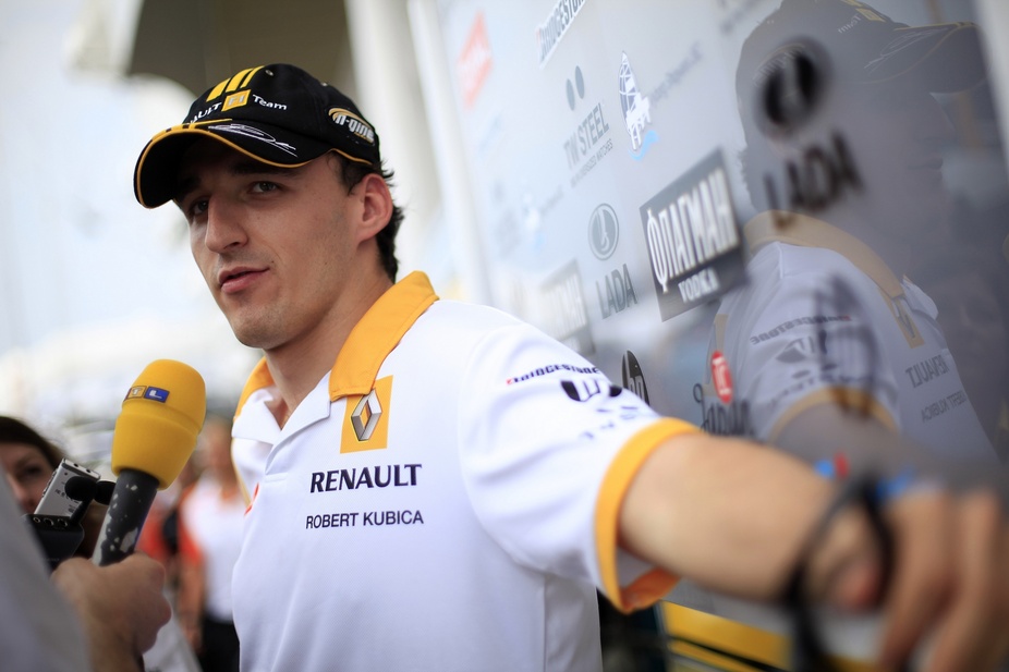 Kubica’s condition improving