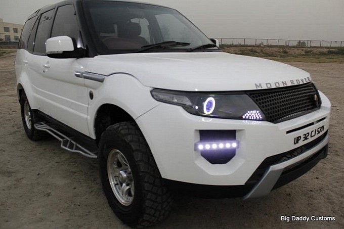 Tata Safari Turned into Land Rover Evoque