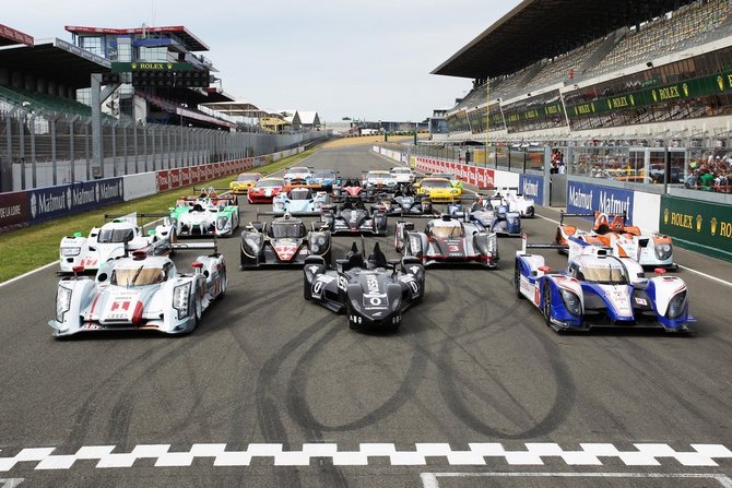 The Deltawing performed well. The Toyota was fourth and fifth, and Audi held the top three spots.