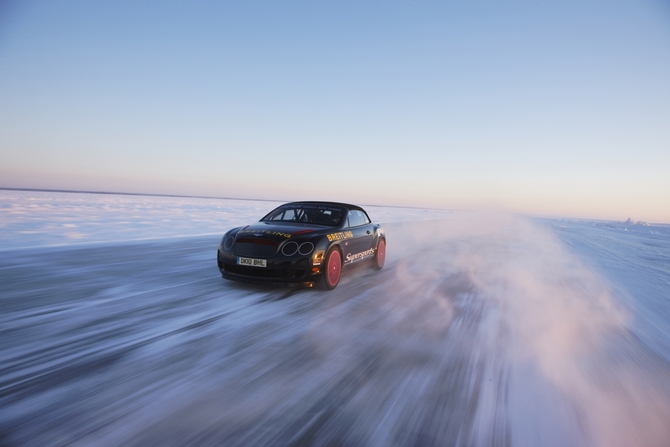 Bentley Continental Supersports Convertible 'Ice Speed Record' Edition