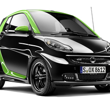 Brabus also builds a performance version of the electric Smart Fortwo