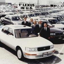 The first Lexus in the US, 1989