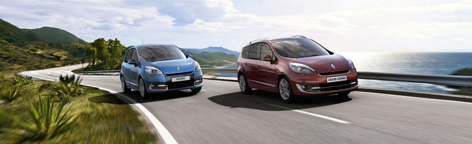 Renault Upgrades Scenic, Leguna and Megane for 2013