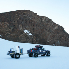 Toyota Hilux reaches the South Pole