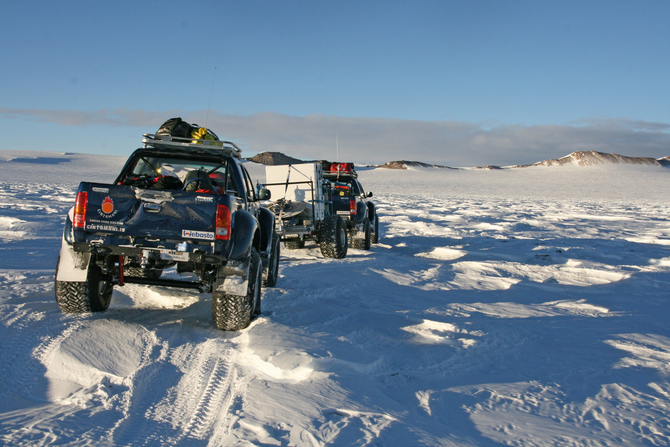 Toyota Hilux reaches the South Pole