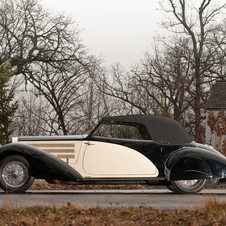 Bugatti Type 57C Three-Position Drophead Coupé by Letourneur et Marchand