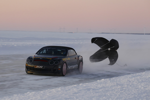 Bentley SuperSports Shatters World Speed Record on Sheet Ice