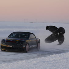 Bentley SuperSports Shatters World Speed Record on Sheet Ice