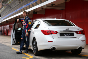 Vettel will help develop future Infiniti models