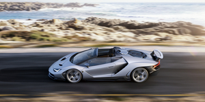 Both the Centenario Roadster and Coupé have been created to celebrate the 100th birthday of the Italian brand founder, Ferrucio Lamborghini