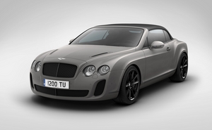 Bentley SuperSports Shatters World Speed Record on Sheet Ice