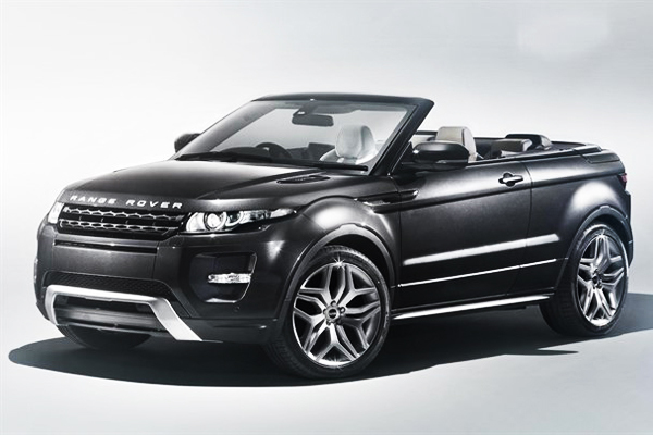 Land Rover Showing Off Range Rover Evoque Convertible at Geneva