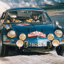 1971, Renault Alpine A110 de Andruet-Vial au Rallye de Monte-Carlo