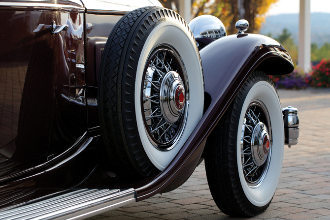 Packard Twin Six Individual Custom Convertible Sedan by Dietrich