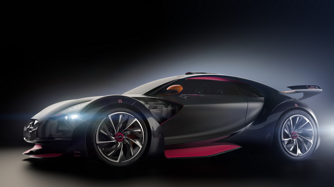 Citroën Survolt: sports car electric concept