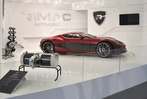 Rimac Electric Super Car Makes Claimed 1088hp Through Four Electric Motors (UPDATED)