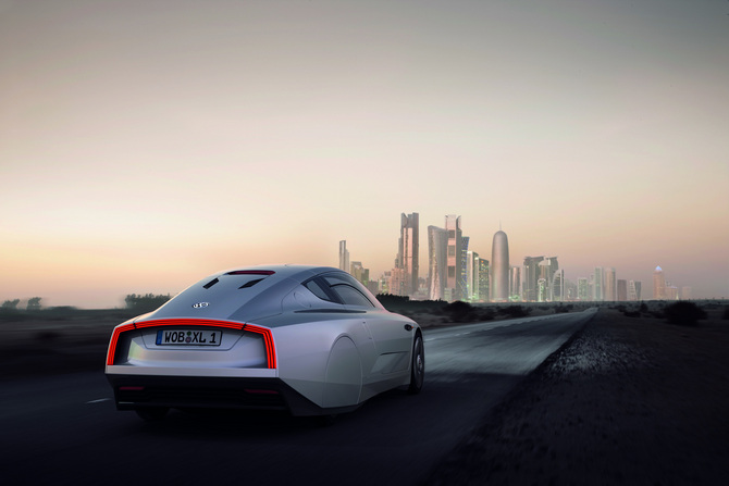 VW XL1: concept that consumes 0.9 l/100km presented in Qatar