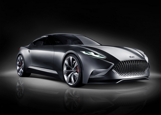 Hyundai says that this shows the direction for the next Genesis Coupe