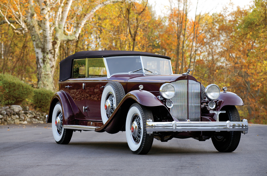 Packard Twin Six Individual Custom Convertible Sedan by Dietrich