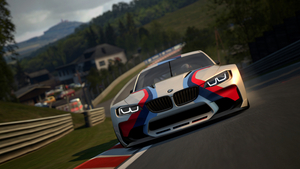 The BMW Vision Gran Turismo was created especially for the videogame