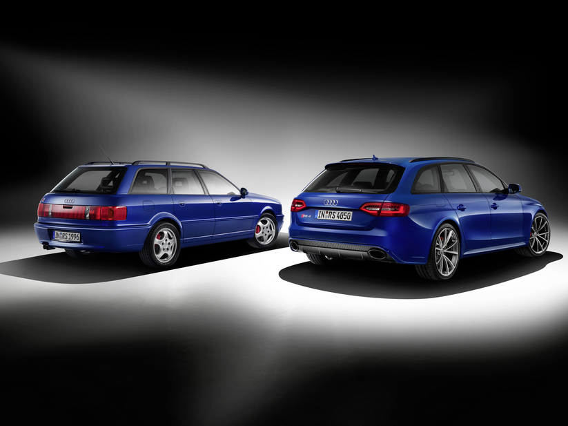 RS4 Avant Nogaro side-by-side with the Avant RS2