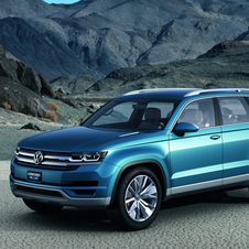 Volkswagen showed the Crossblue concept as larger, cheaper SUV