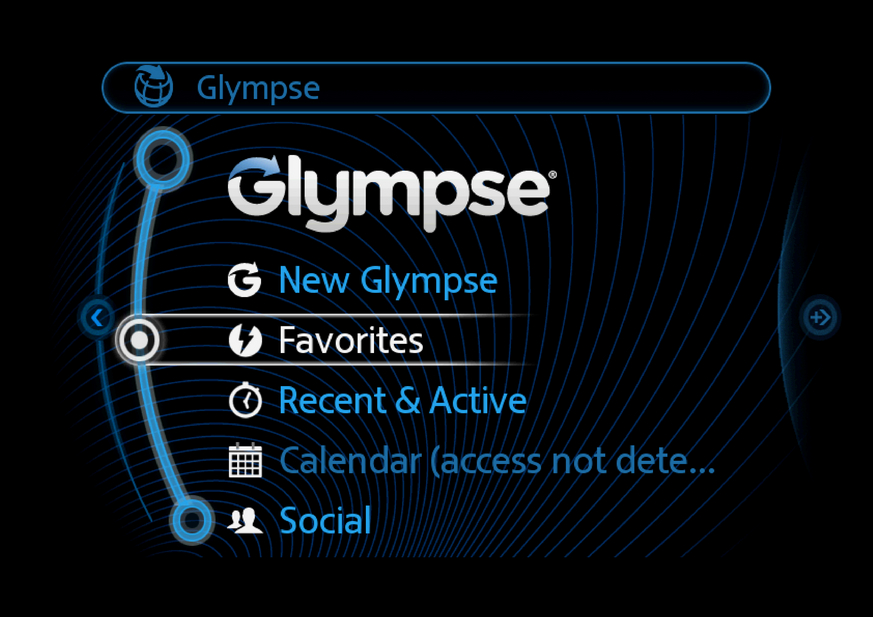 Glympse allows friends to see where you are in real time