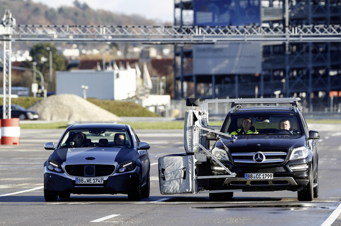 The new C-Class will soon be unveiled fully