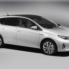 The Auris Hybrid won out among the voters