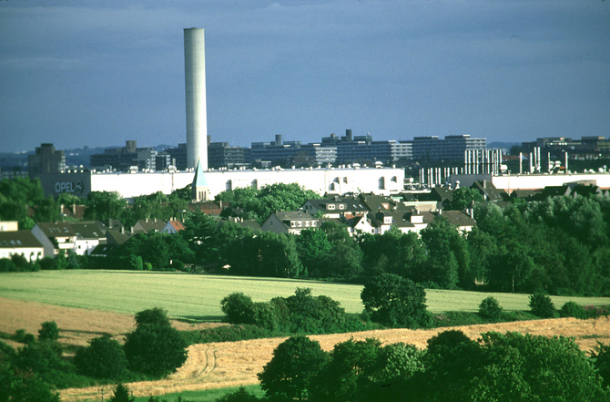 A fábrica de Bochum abriu em 1962