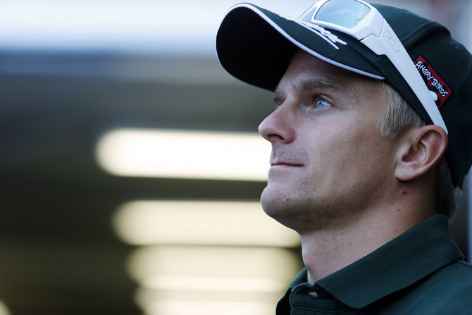 Kovalainen had been the test driver for Caterham this season