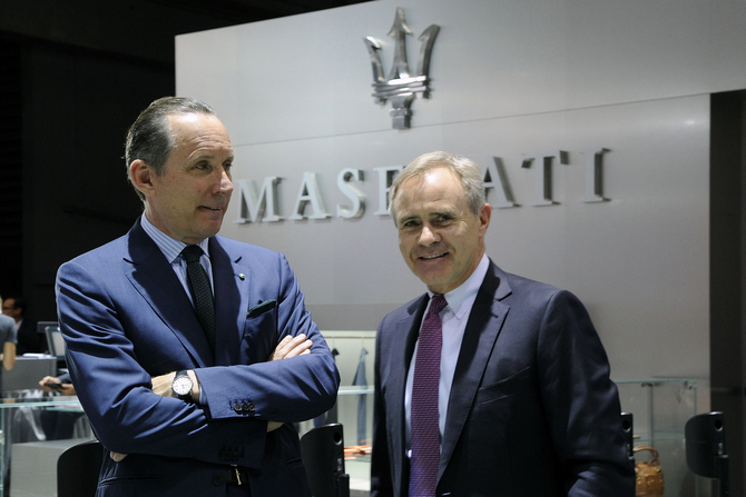 Ermenegildo Zegna na apresentação da edição especial