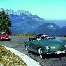 The convertible was added in 1957