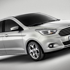 O Ka Concept miniaturiza o design hatchback da Ford