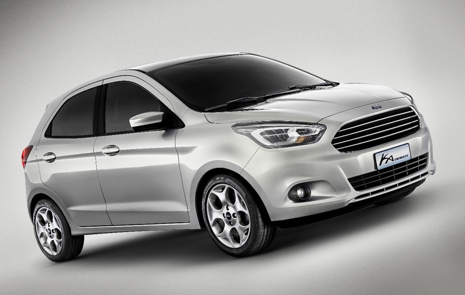 The Ka Concept miniaturizes Ford's hatchback design