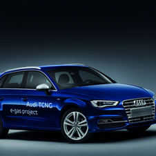 O A3 Sportback TCNG funciona a gás natural e bio-metano