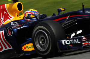 Webber fastest in Spain as Red Bull dominates