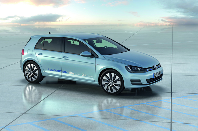 Volkswagen apresenta protótipo Golf BlueMotion para Golf VII