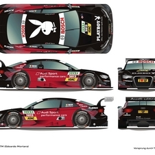 Audi Reveals 2012 A5 DTM Liveries from Red Bull, Playboy, Autotest and More