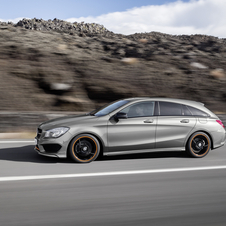 At launch, the CLA Shooting Brake will be offered with a range of two diesel and four gasoline engines