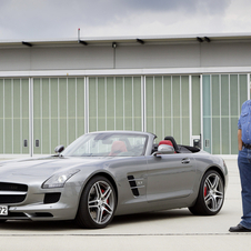 Jay Leno Vists AMG in Affalterbach to Test Drive SLS Convertible with Video