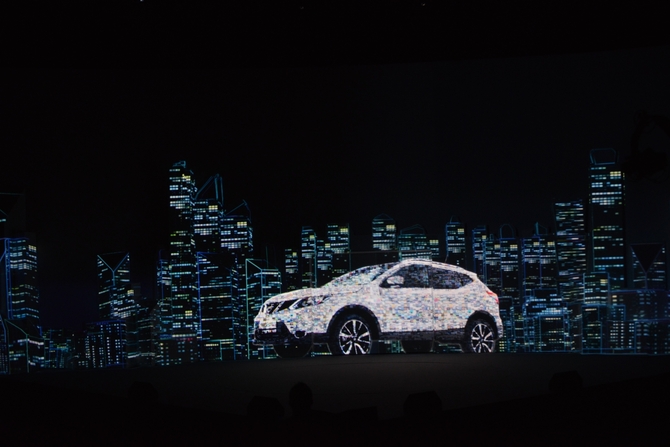 Nissan did this presentation for the launch of the second generation Qashqai