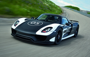 The 918 Spyder will be on sale in September