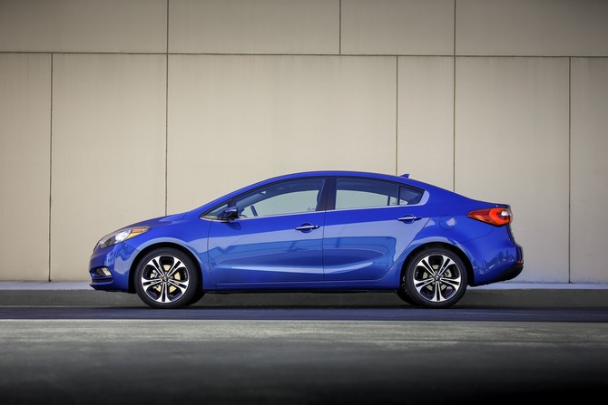 The new Forte is longer, lower and wider