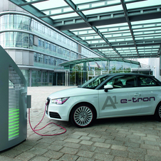 Audi Testing A1 e-tron in Munich