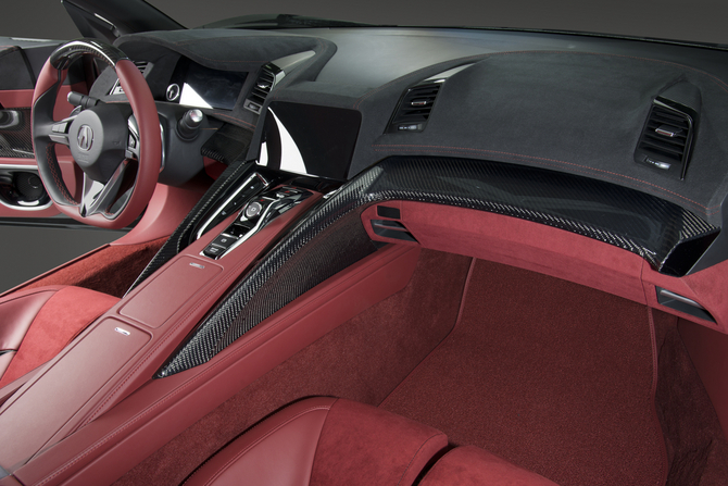 Acura Releases New Gallery of NSX Including Interior