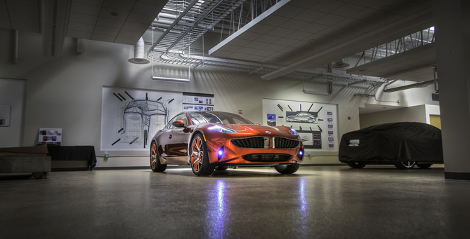 Fisker Unveils Mid-Sized Atlantic as Range-Extended Hybrid