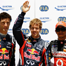 Seven out of eight poles for Vettel