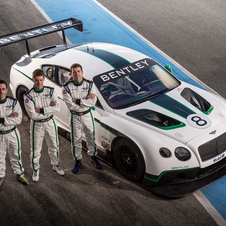 Bentley contratou Guy Smith, Steven Kane e Andy Meyrick para conduzirem o Continental GT3