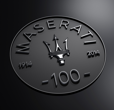 All 2014 Maseratis will carry a special centenary badge